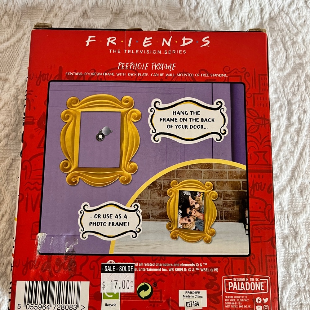 FRIENDS Gold Wall Mirror Frame